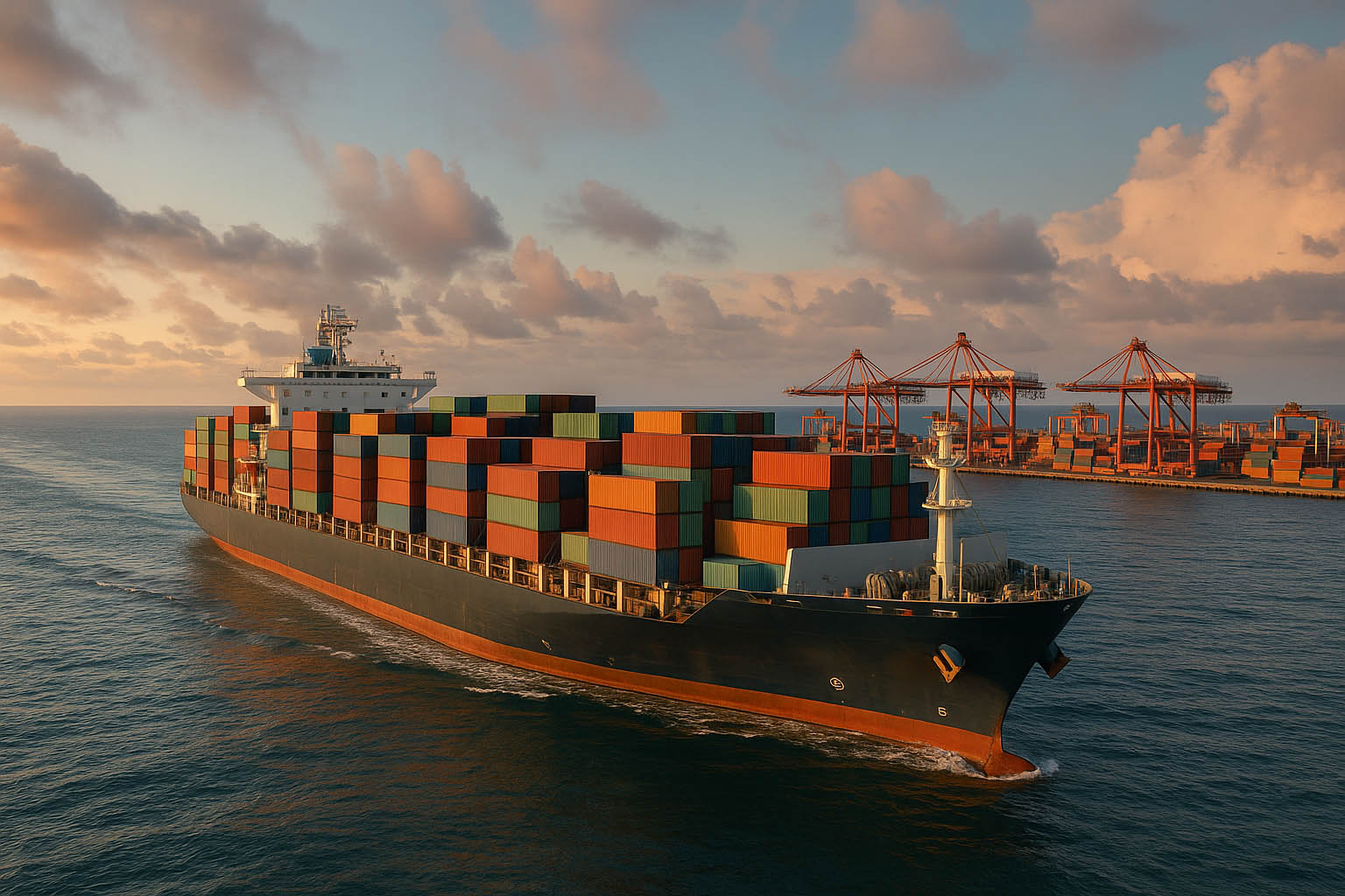 Sea Freight Container Ship